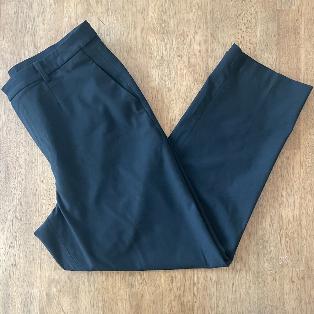 Uniqlo Smart Ankle Pants, Black, Size L (30-31 in waist) - Picture 2 of 5